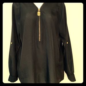 Michael Kors black blouse